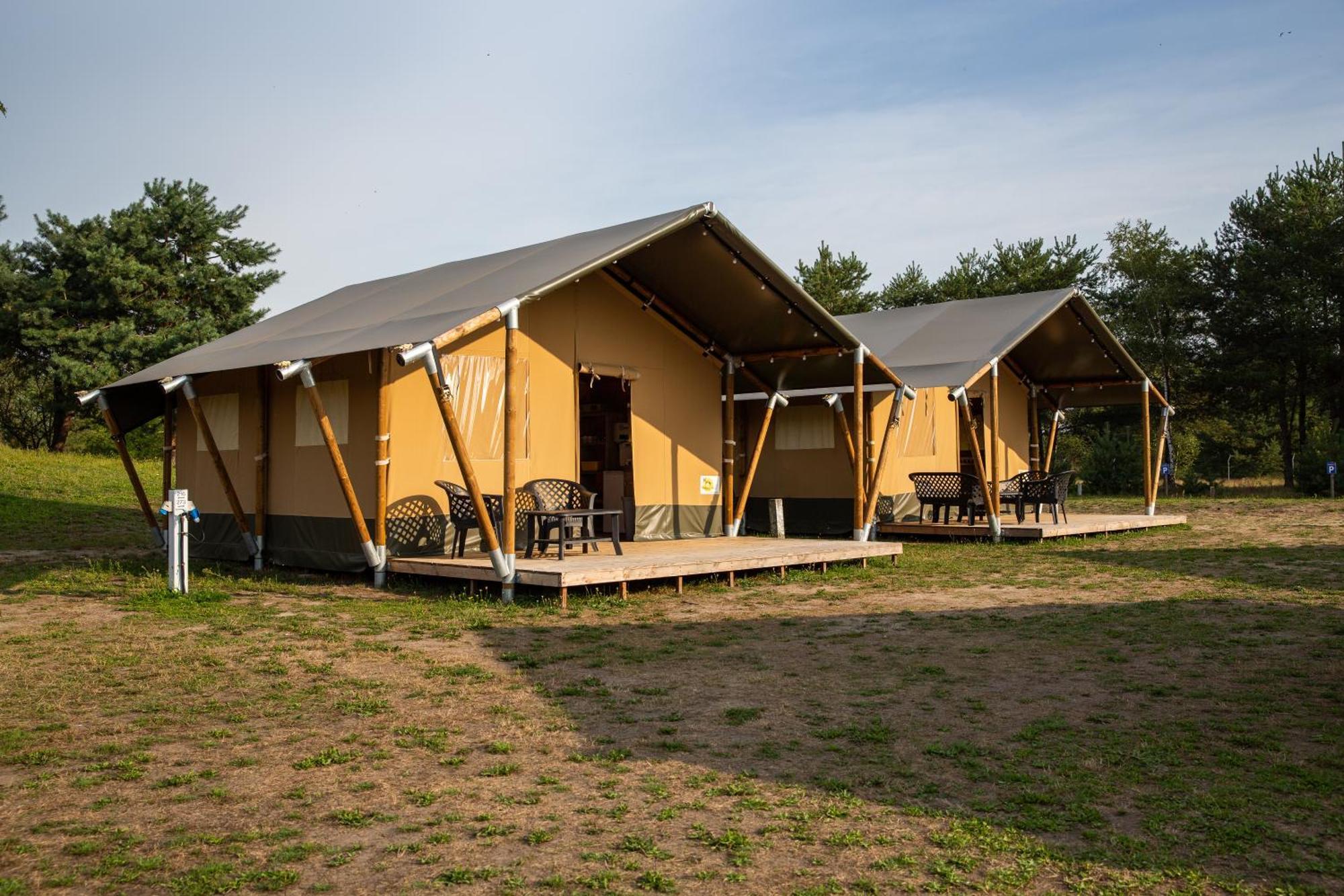 Safaritent at Camping GT Keiheuvel Balen Zimmer foto